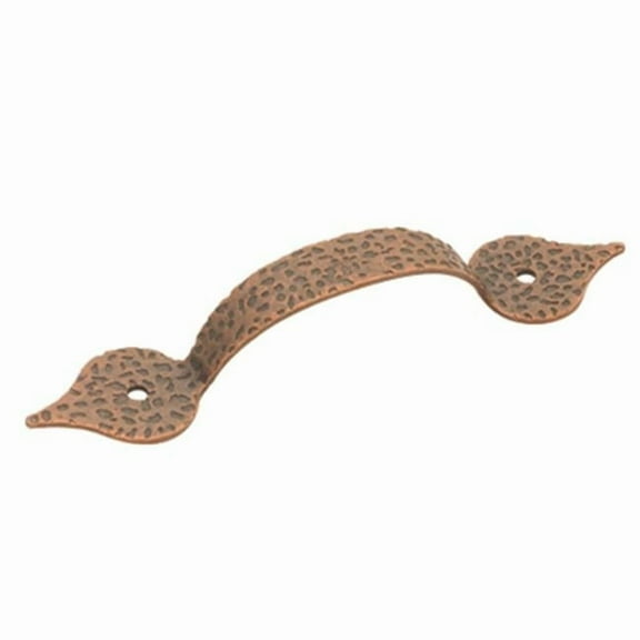 Door Pull, Antique Copper - 3.25 in.