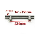 Door Pull Furniture Handles 214Inches Stainless Steel Drawer Handle T