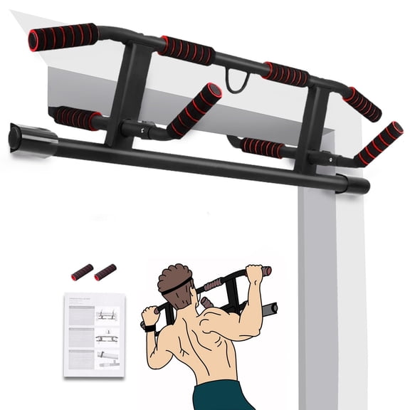 Door Pull Up Bar Over Door Frame Pull up Bar for Doorway with Smart Hook Technology