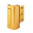 thumbnail image 1 of Prime-Line High Security Door Reinforcement Lock, 3 in. Stop, Aluminum Construction, Gold Anodized Finish, 1 of 5