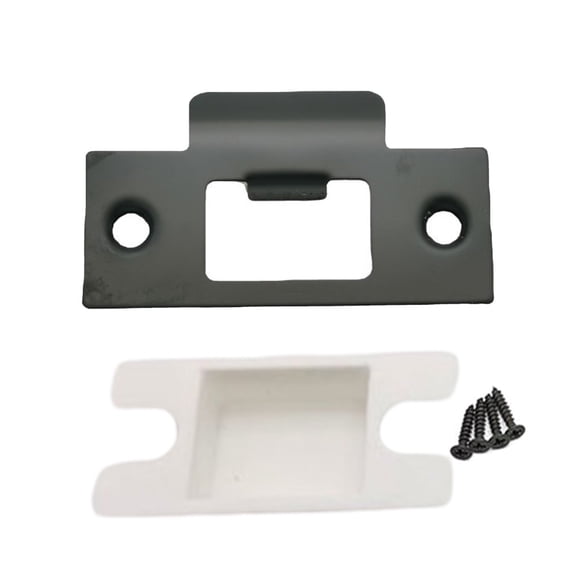 Door Reinforcement Plate With Screws Garage Deadbolt Cover Deadbolt Cover Plate