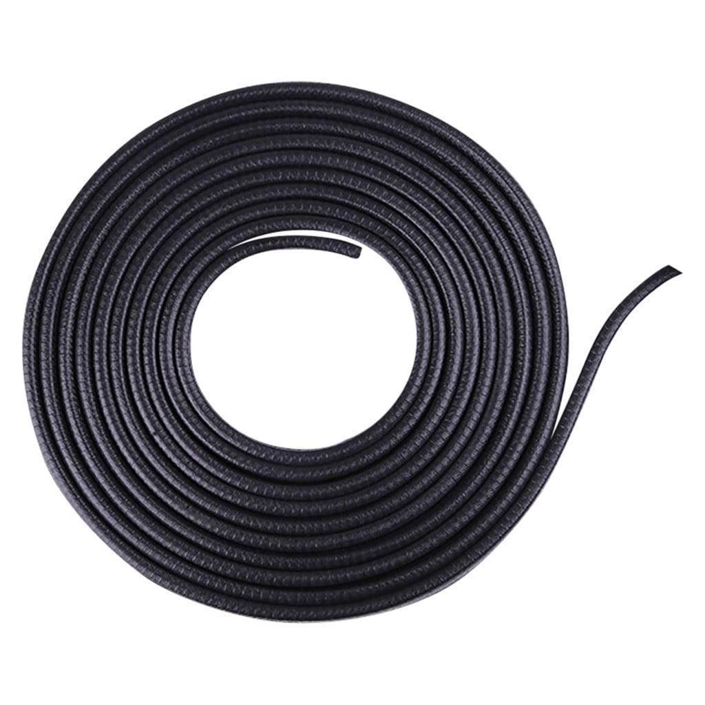 Door Rubber Edge Protection Strip Bumper Metal Strip Protection Strip