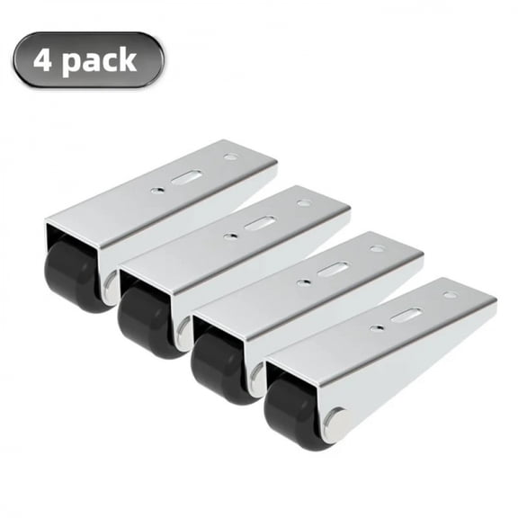 Door Sag Support Track Wheels Heavy Duty Nylon Universal Casters for Sliding Doors, Silent Vertical Adjustment Door Lifter Tool