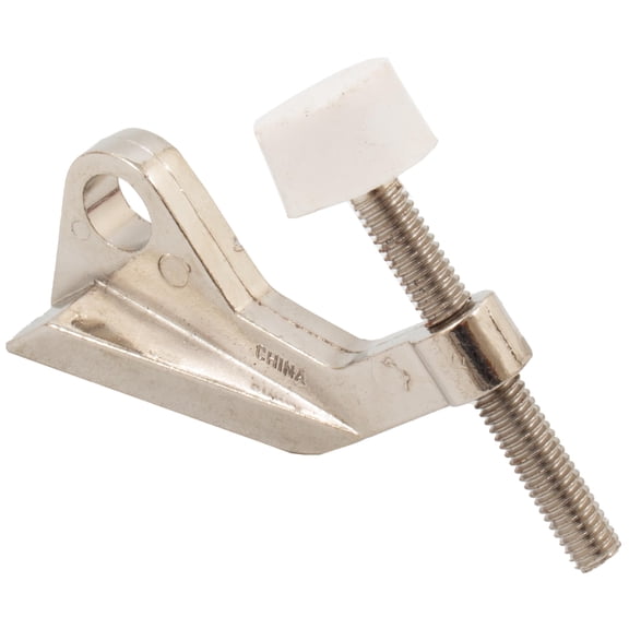 Door Saver Commercial Hinge Stop - Polished Chrome
