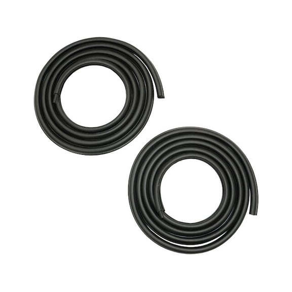 Door Seal 2 Piece Set - Compatible with 1981 - 1993 Dodge D250 1982 1983 1984 1985 1986 1987 1988 1989 1990 1991 1992