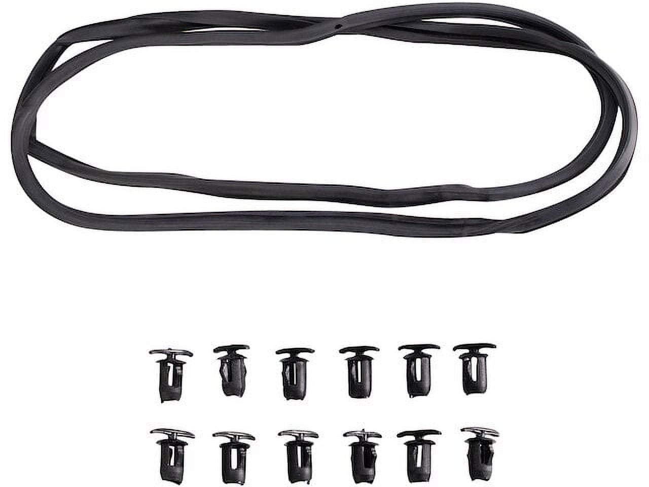 Door Seal 2 Piece Set Compatible with 1987 1995 Jeep Wrangler 1988