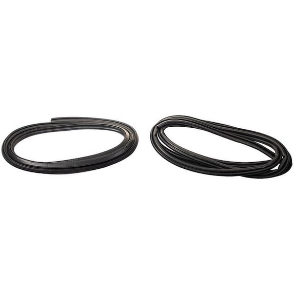 Door Seal Kit 2 Piece - Compatible with 1988 - 1991 GMC R3500 1989 1990