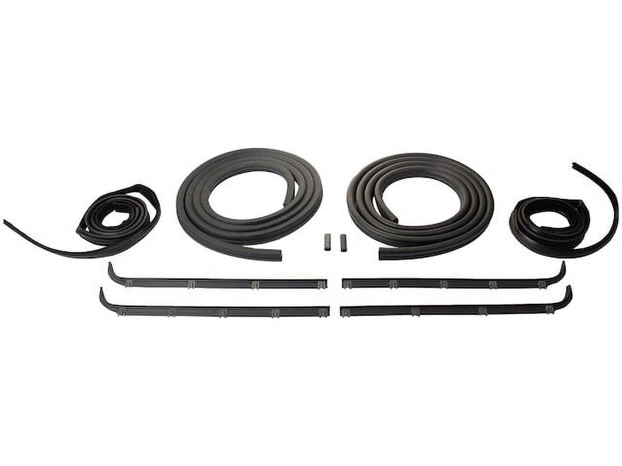 8-Piece Front Door Seal Kit For 1987-1996 Ford F150 Trucks – Left & Right, ALL STATE 4WD