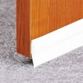 thumbnail image 1 of Door Sealing Strip - 39"x1.8"x0.2" Transparent Windproof & Soundproof Weather Stripping, Self-Adhesive Seal for Gaps to Keep Out Draft Dust & Water, 1 of 6