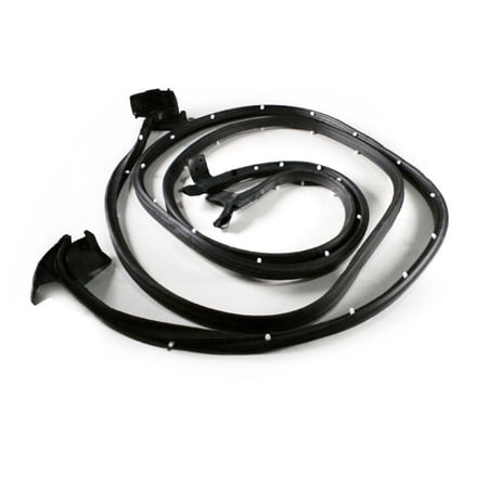 Door Seals Rubber Weatherstrip Pair Set of 2 For Buick Chevy Olds Pontiac 2 Door