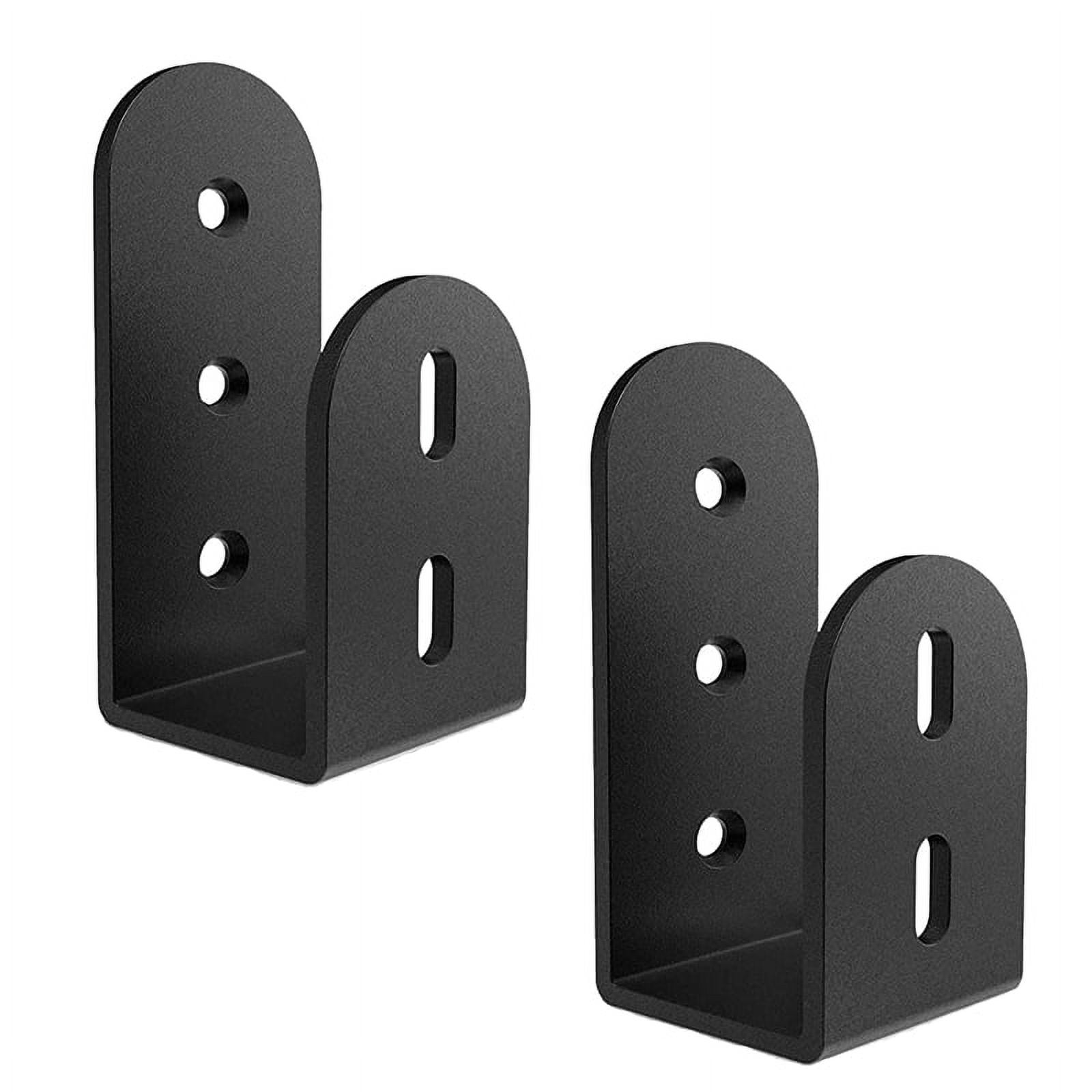 Door Security Bar, Heavy Duty Door Barricade Brackets for 2 x 4 Lumber