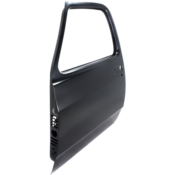 Door Shell Compatible with 1985-1993 Dodge D150 Front, Driver Side With holes for door handle and key