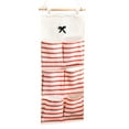 thumbnail image 1 of Over The Door Shoe Organizer Hanging Closet Holder Hanger Storage Bag Rack With Large Mesh Pockets Linen Fabric Wall Door Moving Storage Packing Zippe Storage under The Bed Storage, 1 of 3