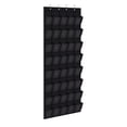 thumbnail image 1 of Over The Door Shoe Organizer Hanging | Fabric Shoe Organizer with Pockets | Over The Door Shoe and Accessory Organizer for Closet, Bedroom, Dorm Black, 1 of 6