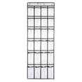 thumbnail image 1 of Over The Door Shoe Storage | Over The Door Shoe Organizer | Hanging Storage Organizer for Closet Space Saving, Great Gift, White Fabric Shoe Organizer, 1 of 5