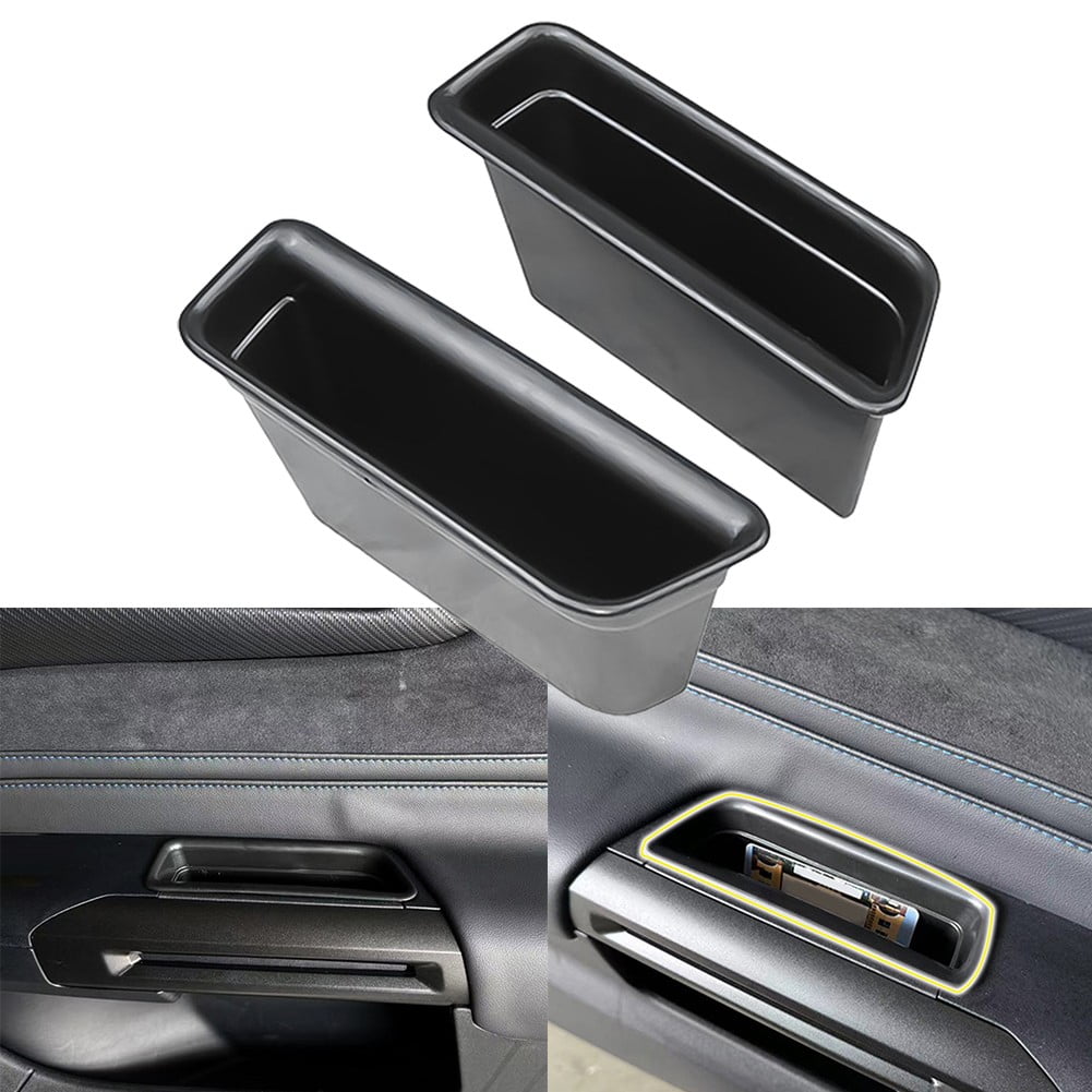 Door Side Storage Box For Mustang 2024+ Armrest Container Door