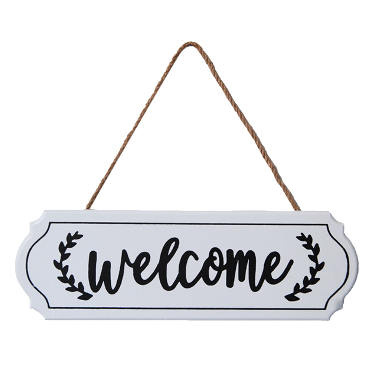 Door Sign for Front Door Outside Rustic Home Hanging Decorations Store