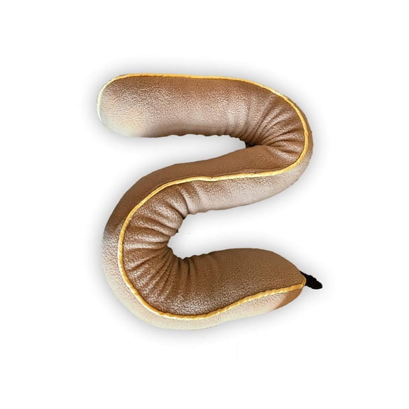 FILTERWOW Door Snake Draft Stopper - Window and Door Gap Blocker - Gold