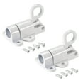 thumbnail image 1 of Door Spring Bolt Aluminum Alloy Spray Paint White 2 Pack, 1 of 5