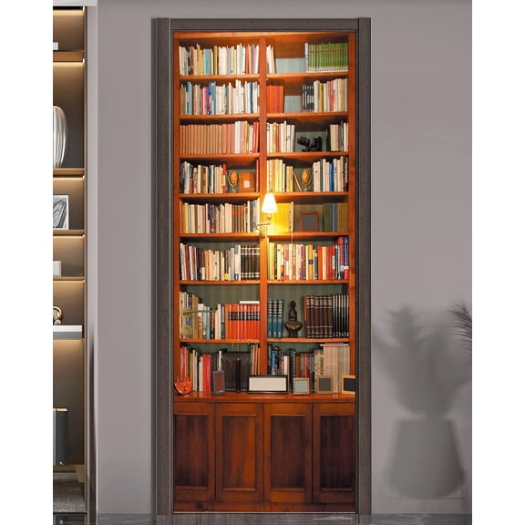 Door Sticker - Peel And Stick Mural, Removable Self-Adhesive Wallpaper For Home Decor