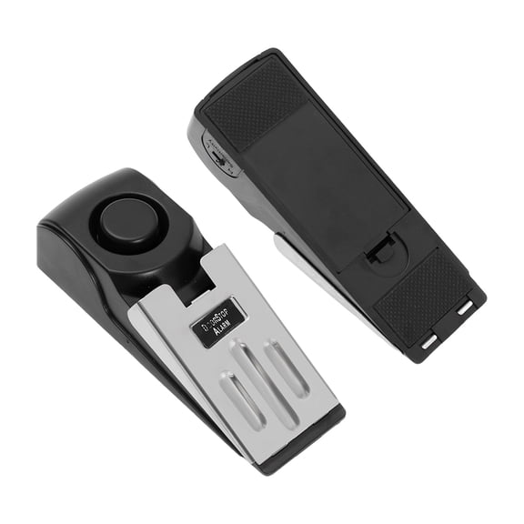Door Stop Alarm of ABS with High Sensitivity and Dual Function for Home and Travel Security