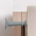 thumbnail image 1 of Door Stop Door Holder Silicone Wall or Floor Mount Rustproof Wall Protector Door Stopper for Washroom Dining Room Bathroom Gray, 1 of 8