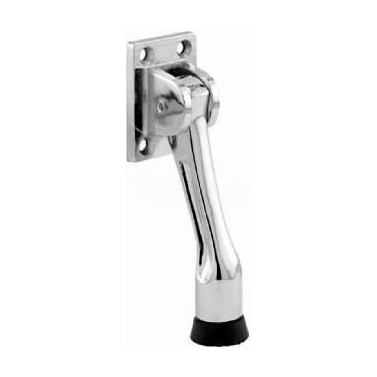 Door Stop Drop Down 4 Hole Chrome Plated H.D. - 658-1008