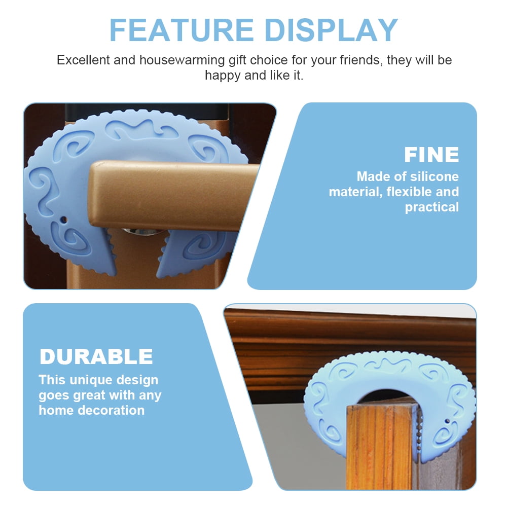 Door Stop Guard 3pcs Home Children Safety Door Stop Useful Door Stopper