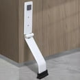 Door Stop No Drilling Required. Convenient Pedal To Kick Down The Door