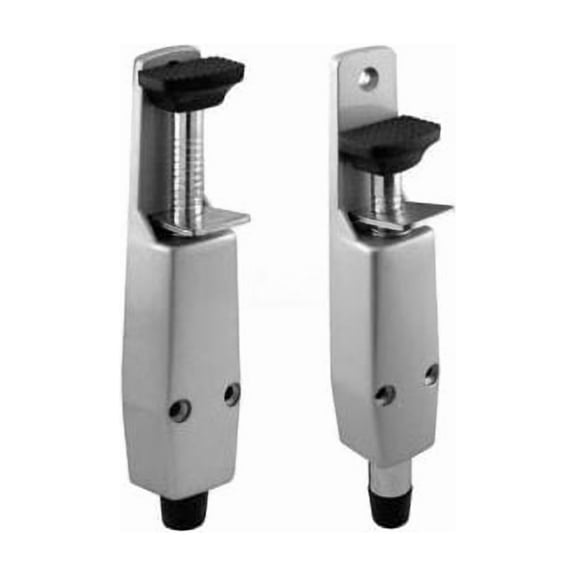 Door Stop Plunger Style Spring Loaded Aluminum Painted - 658-1015