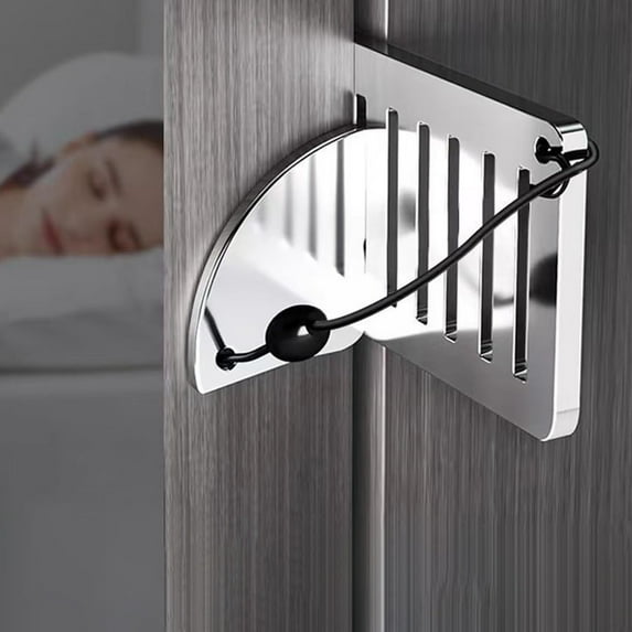 Door Stop Security Bar - Anti-theft Protection, Portable Door Lock for Women Living Alone, Travel Safety Device for Home & Hotel