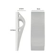 Door Stopper Rubber Door Stop Wedge Security Door Stops