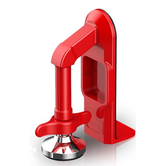 Door Stopper Security - Portable Door Lock for Travel -Theft Door Blocker Hotel Room Apartment Security - No Drilling Garage Door Support - Sleep with Peace of Mind(1PC/Red)