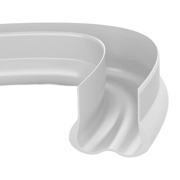 Door Stopper,Under Door Draft Stopper Cold Air Blocker - Large Doors Seal Gap Bottom of Doors Weather Stripping Noise Blocker,Interior Front Door Sweep Soundproof Door Accessories(White)