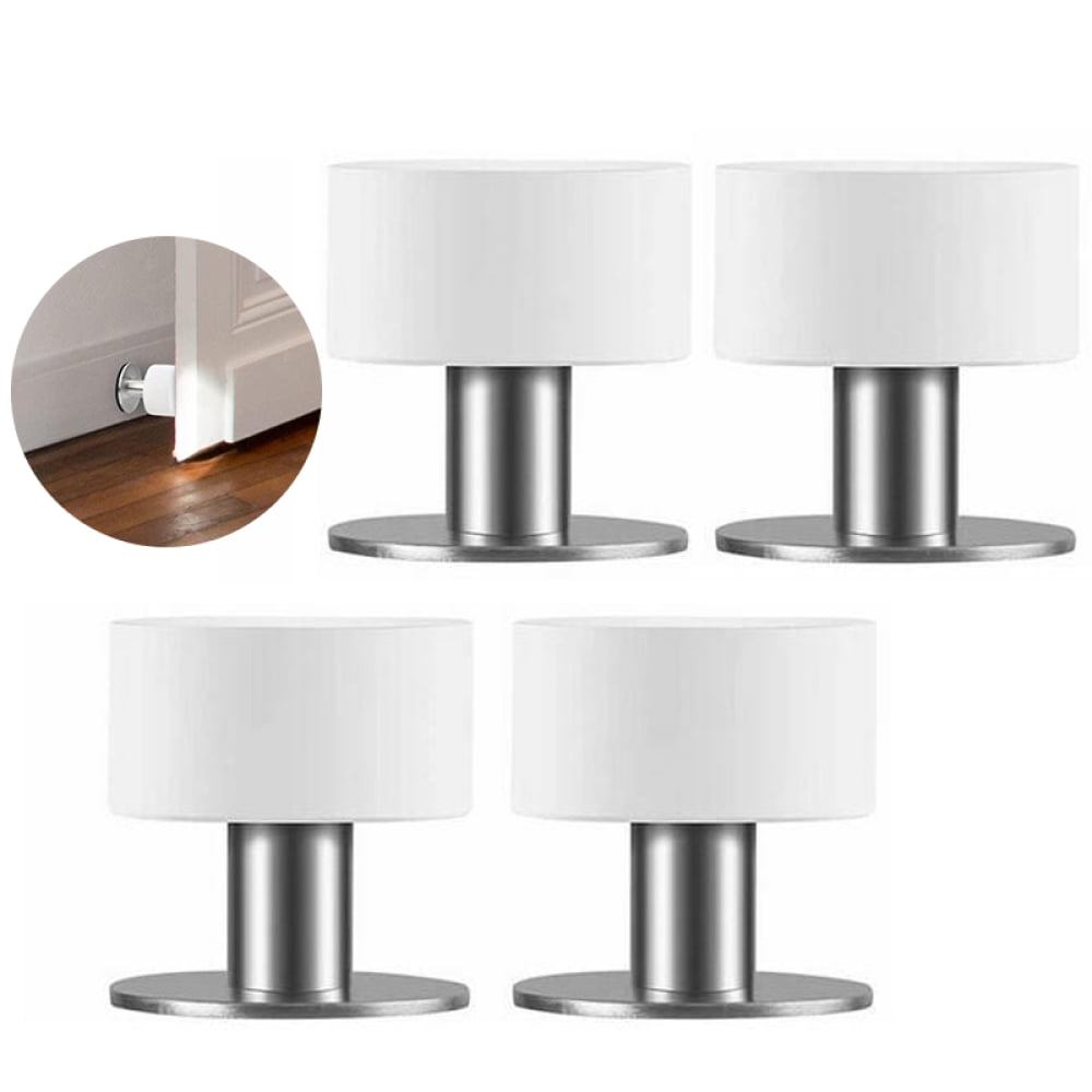 VIDELLY 3-Pack Clear Acrylic Door Stoppers - Self-Adhesive, No Drilling, Wall & Floor Protectors - View #8