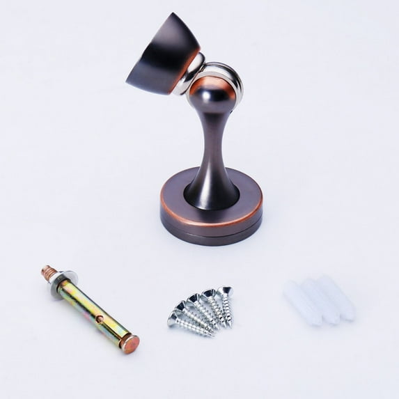 GBAYXJ Door Stoppers Stops For Bottom Of Door Floor Wall Mount Brushed Stainless Doorstops Heavy Duty Magnet RV Soft Catch Holders To Keep Open|Metal