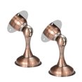 thumbnail image 1 of Door Stoppers for Wall, GoXteam Magnetic Door Stop 2 Packs, Stainless Steel Door Holder, Heavy-Duty Doorstop for Floor Mounting (Red Bronze- 2 Packs), 1 of 7
