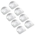 thumbnail image 1 of Door Stops Pack of 10 Transparent Door Top and Bottom Suction Door Stoppers, 1 of 9
