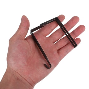 Heavy Duty Universal Door Storage Hooks Hanger for Back Metal Mirror Organization