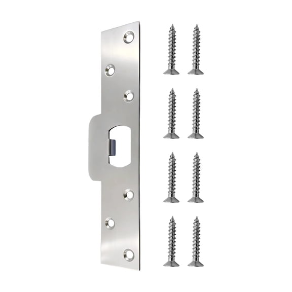 Door Strikes Plate Security Device Combo Latches Deadbolts Strong Durability Easyly Install Door Strikes Plate