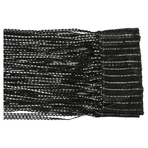 Door String Curtain, Wall Panel Fringe Window Room Divider Blind, Tassel Style Hanging Lightweight Shiny Decorative Fly String Curtains for Partition, Windows, Doorways(Black)