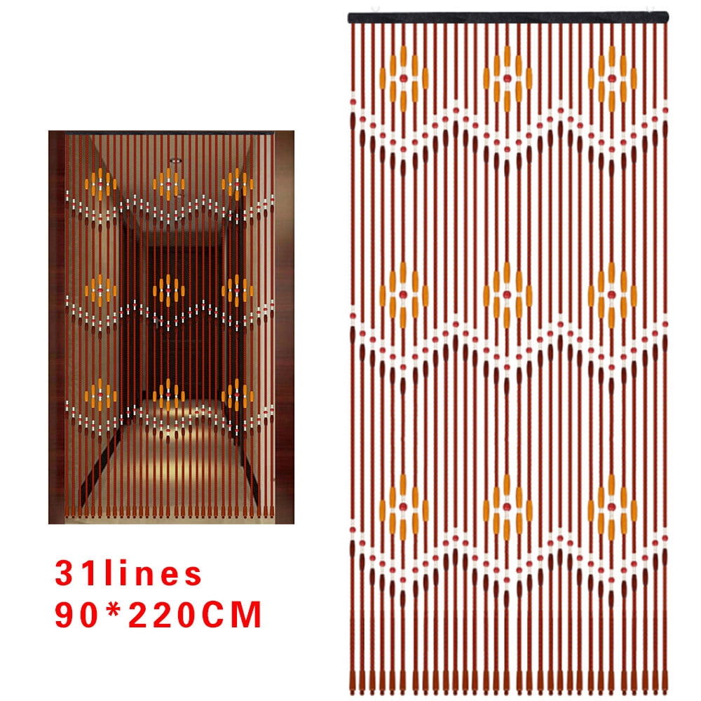 Door String Curtains Beaded Curtain For Doorway Tassels Beads Hanging Fringe NEW