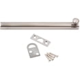 thumbnail image 1 of Door Surface Bolt, 6 Inches, Antique Nickel by Stone Harbor Hardware, 1 of 9