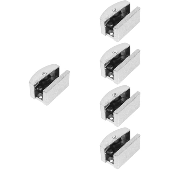 Door Swing Stopper Sliding Guide Shower Replacement Glass Guides for Doors Floor Type
