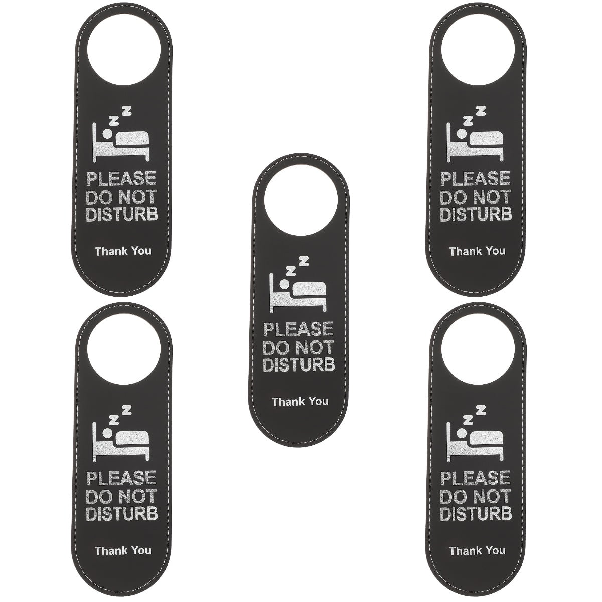 Door Tag Not Disturb Sign Please Service My Room Hanger Double-sided Handle  Bedroom Office 5 PC - Walmart.com