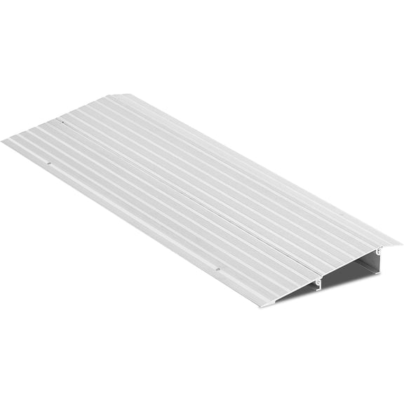 Door Threshold Ramp 2" Rise Door Ramp Aluminum Entry Ramp or Doorways Rated 800 lbs Load Capacity forWheelchair Scooters Power Chairs Walkers