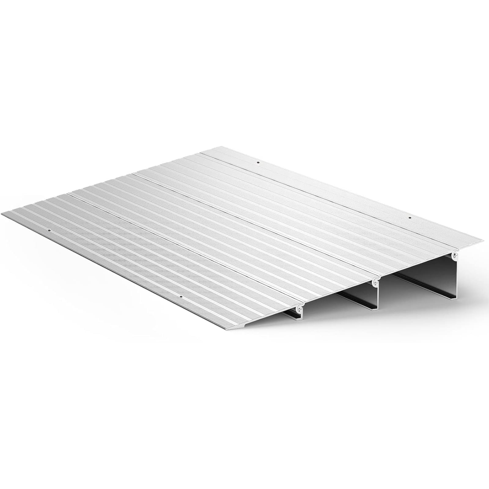 Door Threshold Ramp 3" Rise, Aluminum Entry Ramp for Doorways, 800 lbs ...