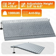 Door Threshold ramp Threshold Ramp for Doorway Adjustable Height 3.0" to 6.0"