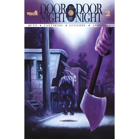 Door To Door Night By Night #2 Cvr B Hurtt Vault Comics Comic Book 2022