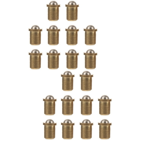 Door Touch Ball Catch Latch Furniture Spring Copper Cabinet Closures Lock 20 Pcs